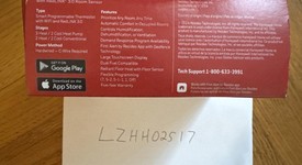 New
													Honeywell Thermostat, photo 5 of 6