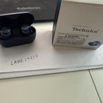 Used Technics AZ100 Hi-Fi Wireless Earbuds - Blue