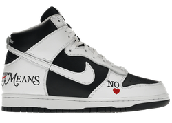 SB Dunk High Supreme By Any Means Black for sale