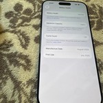 Good Apple iPhone 16 Pro Max - Unlocked, 256 GB, Black, A3084