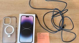 Good
													Apple iPhone 14 Pro Max - Unlocked, Purple, 256 GB, A2651, photo 1 of 17