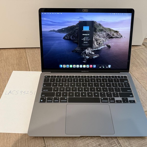 MacBook Air 2020 - 13 inch - 256 GB, Gray, 16 GB, Apple M1