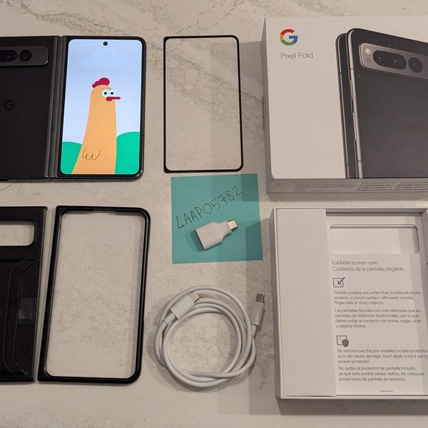 Google Pixel Fold - Verizon, 512 GB, Obsidian, 12 GB, G9FPL