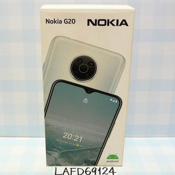 Nokia G20 - Unlocked, 128 GB, Navy Blue, 4 GB