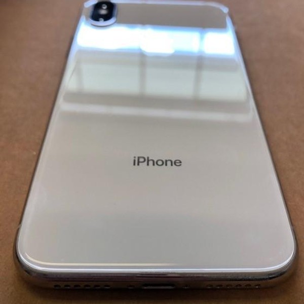 Apple iPhone X - Unlocked, 256 GB, Silver, A1901, GSM
