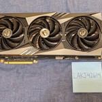 Used MSI GeForce RTX 4080 - RTX-4080-16GB-GAMING-X-TRIO, Gaming X Trio