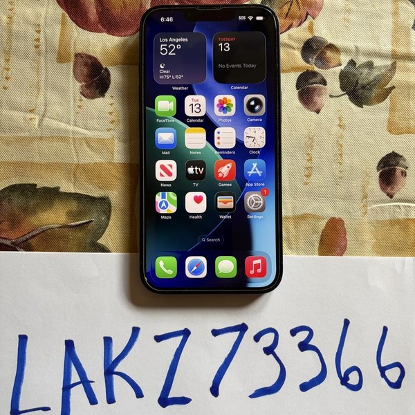 Apple iPhone 13 - Unlocked, 128 GB, Midnight, A2482