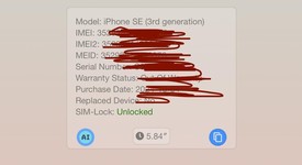 New
													Apple iPhone SE 3rd Gen 2022 - Unlocked, Midnight, 64 GB, A2595, photo 3 of 4