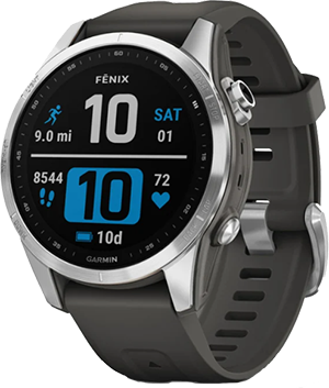 Garmin fenix 7S Pro - Silver, Solar