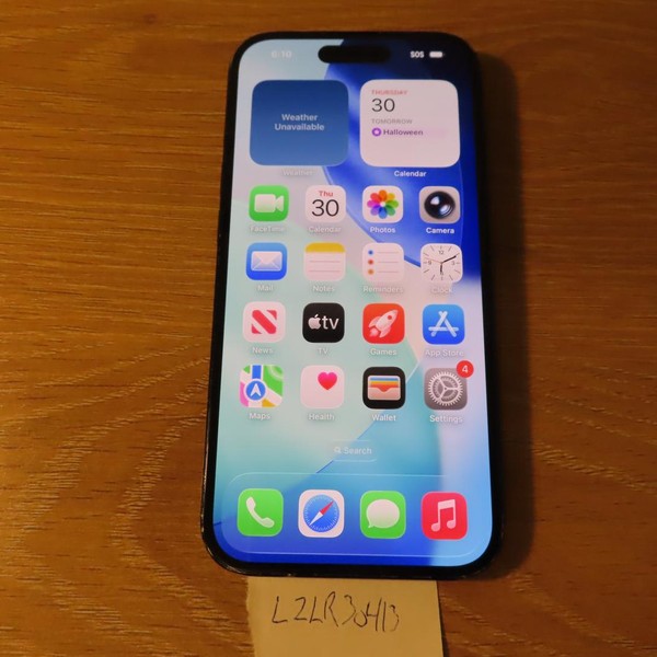 Apple iPhone 15 - Unlocked, 128 GB, Black, A2846