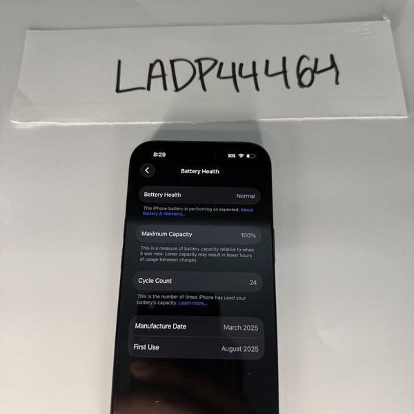 Apple iPhone 15 - Unlocked, 128 GB, Black, A2846