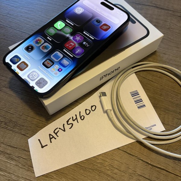 Apple iPhone 14 Pro - Unlocked, 256 GB, Black, A2650