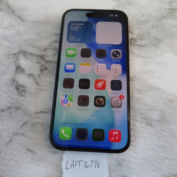 Apple iPhone 15 - Unlocked, 128 GB, Black, A2846