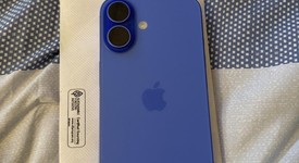 Mint
													Apple iPhone 16 - Unlocked, Ultramarine, 128 GB, A3081, photo 3 of 9