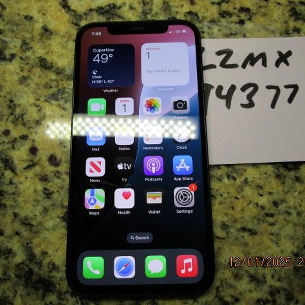 Apple iPhone 12 - Verizon, 128 GB, Black, A2172