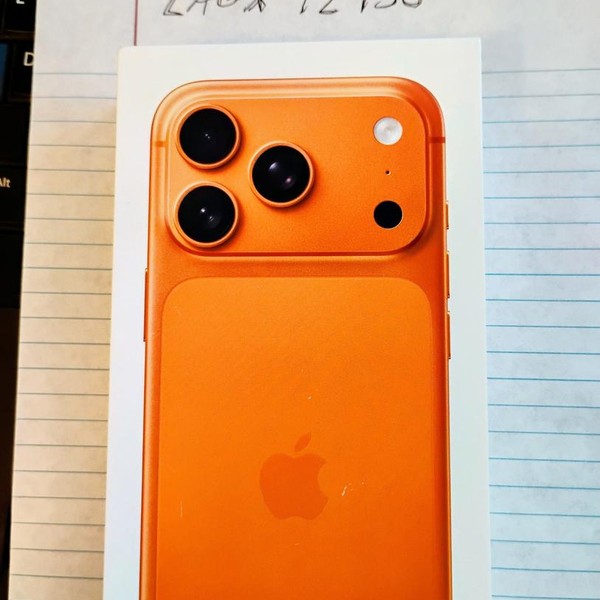 Apple iPhone 17 Pro - Unlocked, 512 GB, Cosmic Orange, A3256