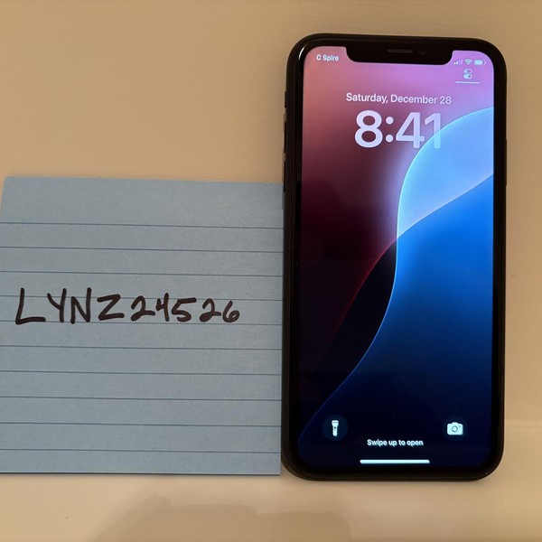 Apple iPhone Xr - C-Spire, 128 GB, Black, A1984