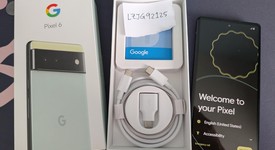 Good
													Google Pixel 6 - Unlocked, Seafoam, 128 GB, 8 GB, GB7N6, photo 2 of 5