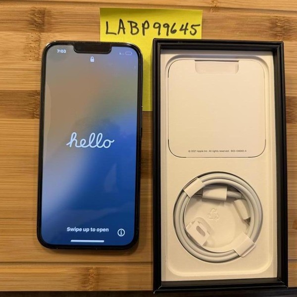 Apple iPhone 13 Pro - AT&T, 128 GB, Sierra Blue, A2483