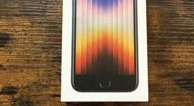 New
													Apple iPhone SE 3rd Gen 2022 - Unlocked, Midnight, 64 GB, A2595, photo 1 of 4