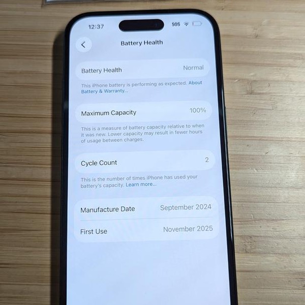 Apple iPhone 16 - AT&T, 128 GB, Black, A3081