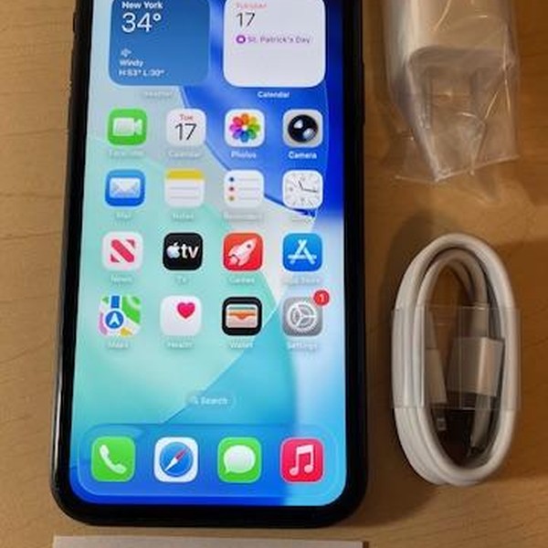 Apple iPhone 11 - Unlocked, 64 GB, Black, A2111