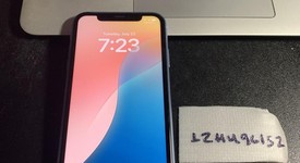 Good
													Apple iPhone Xr - Unlocked, Blue, 128 GB, A1984, photo 1 of 7
