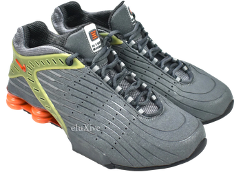 Nike Shox XT IV Large Graphite Orange Flash Neutral Grey for sale