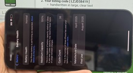Good
													Apple iPhone 16e - Boost, Black, 128 GB, A3212, photo 5 of 5