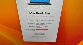 Mint
													MacBook Pro 2017 (No Touch Bar) - 13" - I7, Gray, 512 GB, 16 GB, photo 6 of 6