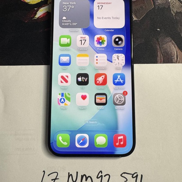 Apple iPhone 15 Pro Max - Unlocked, 256 GB, Black, A2849