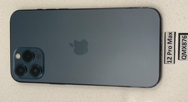 Mint
													Apple iPhone 12 Pro Max - Unlocked, Pacific Blue, 128 GB, A2342, photo 3 of 6