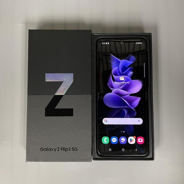 Samsung Galaxy Z Flip3 5G - AT&T, 256 GB, Black, 8 GB, SM-F711U