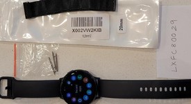 Good
													Samsung Galaxy Watch Active2 44mm - Unlocked, Black, Stainless Steel, photo 1 of 3