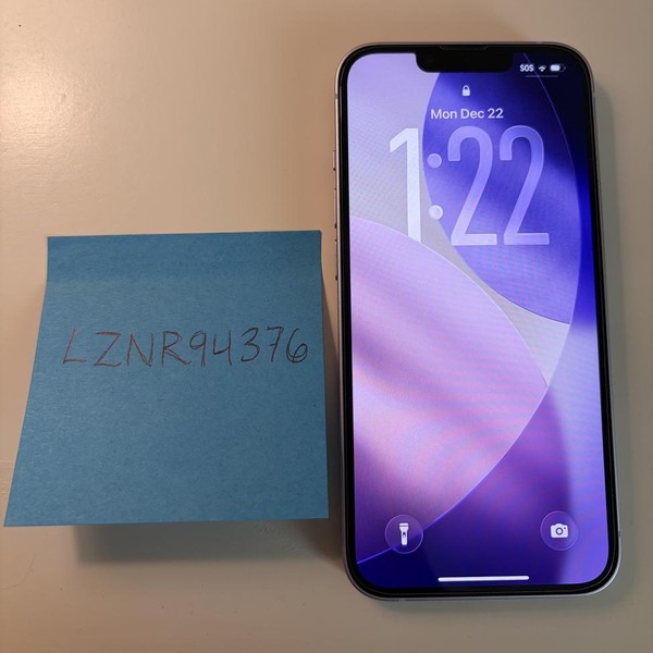 Apple iPhone 14 - Unlocked, 128 GB, Purple, A2649