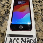 Good Apple iPhone SE 3rd Gen 2022 - Unlocked, 64 GB, Red, A2595