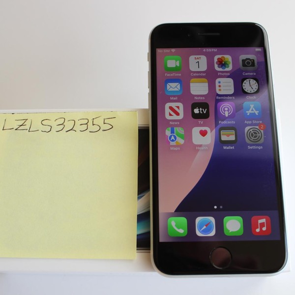 Apple iPhone SE 2nd Gen 2020 - Unlocked, 64 GB, White, A2275