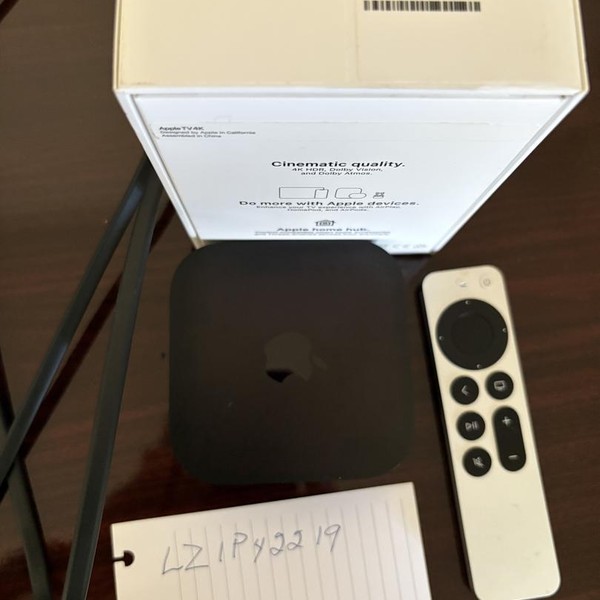Apple TV 4k 3rd Gen (2022) - 128 GB, Wi-Fi + Plus Ethernet
