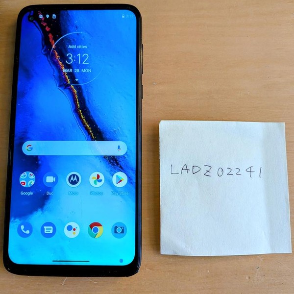 Moto G Stylus (2020) - Unlocked, 128 GB, Navy Blue, 4 GB