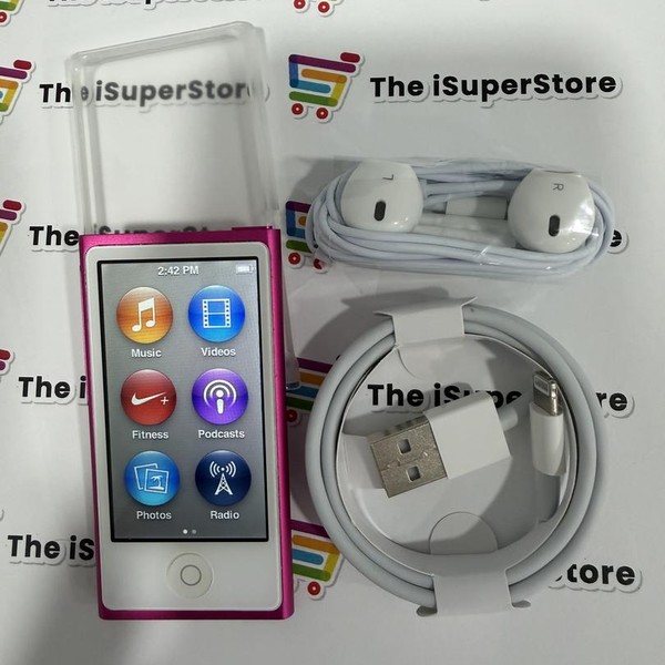 Apple iPod Nano 7th Gen 2015 - 16 GB, Pink