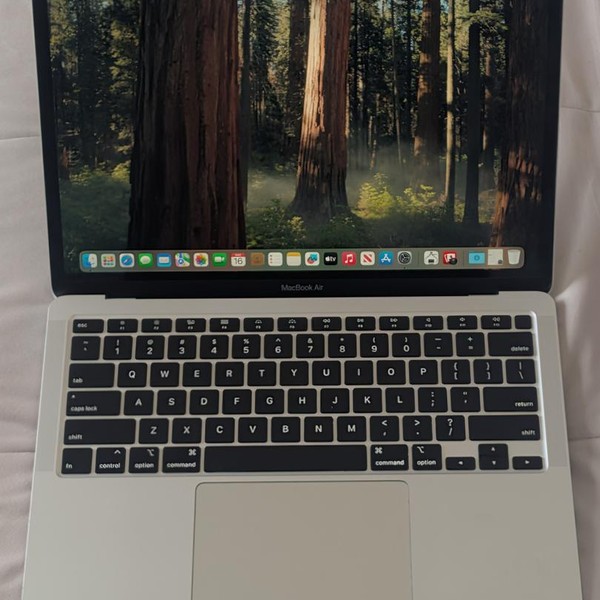 MacBook Air 2020 - 13 inch - 512 GB, Silver, 8 GB, Intel Core i5
