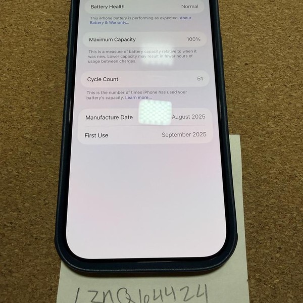 Apple iPhone Air - Unlocked, 256 GB, Sky Blue, A3260