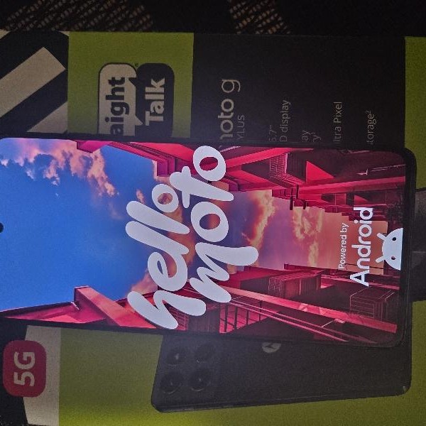 Moto G Stylus 5G (2025) - Straight Talk, 128 GB, Gibraltar Sea, 8 GB