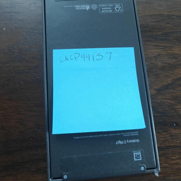 Samsung Galaxy Z Flip7 - Verizon, 256 GB, Blue Shadow, 12 GB, SM-F766U