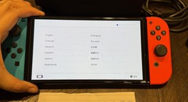 Good
													Nintendo Switch - OLED - Red & Blue, 64 GB, photo 1 of 4