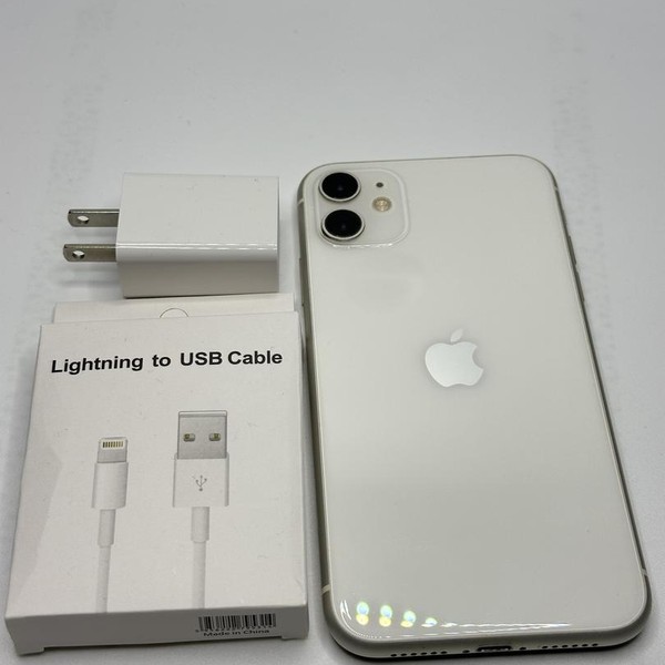 Apple iPhone 11 - Unlocked, 64 GB, White, A2111