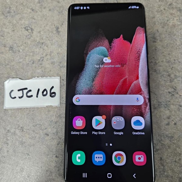 Samsung Galaxy S21 Ultra 5G - Unlocked, 512 GB, Black, 16 GB, SM-G998U1