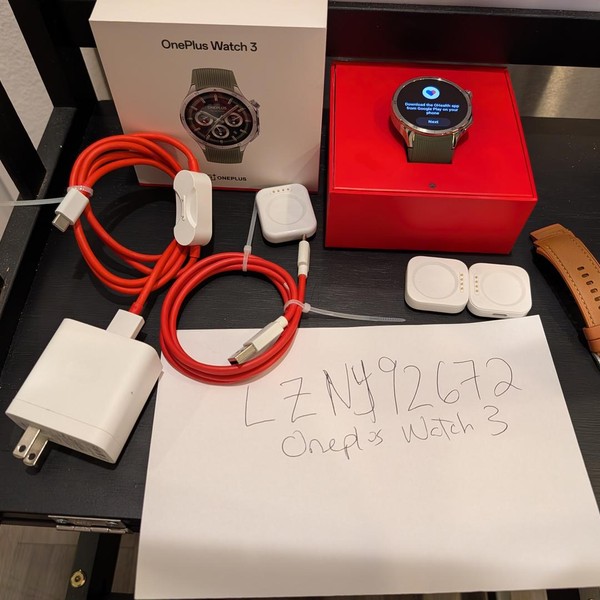 OnePlus Watch 3 - Emerald Titanium, 46mm