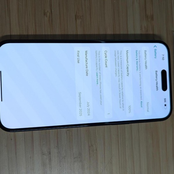 Apple iPhone 15 Plus - Unlocked, 128 GB, Black, A2847