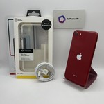 Good Apple iPhone SE 3rd Gen 2022 - Unlocked, 64 GB, Red, A2595